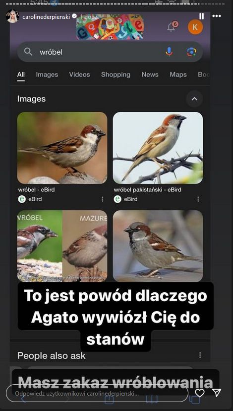 Caroline Derpienski uderza w Agatę Rubik