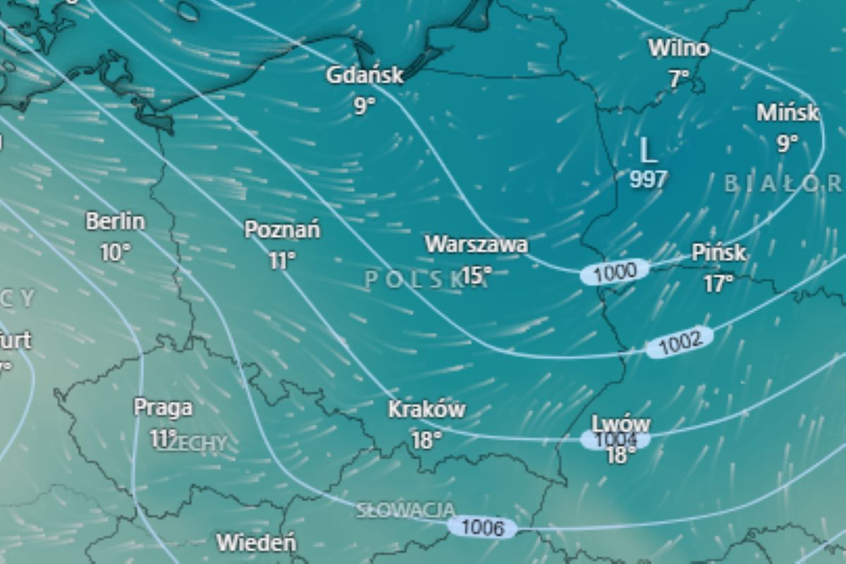 Po burzach meteorolodzy prognozują mocny spadek temperatury