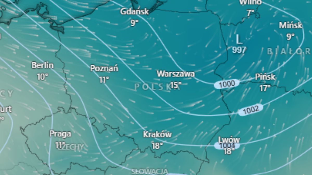 Po burzach meteorolodzy prognozują mocny spadek temperatury