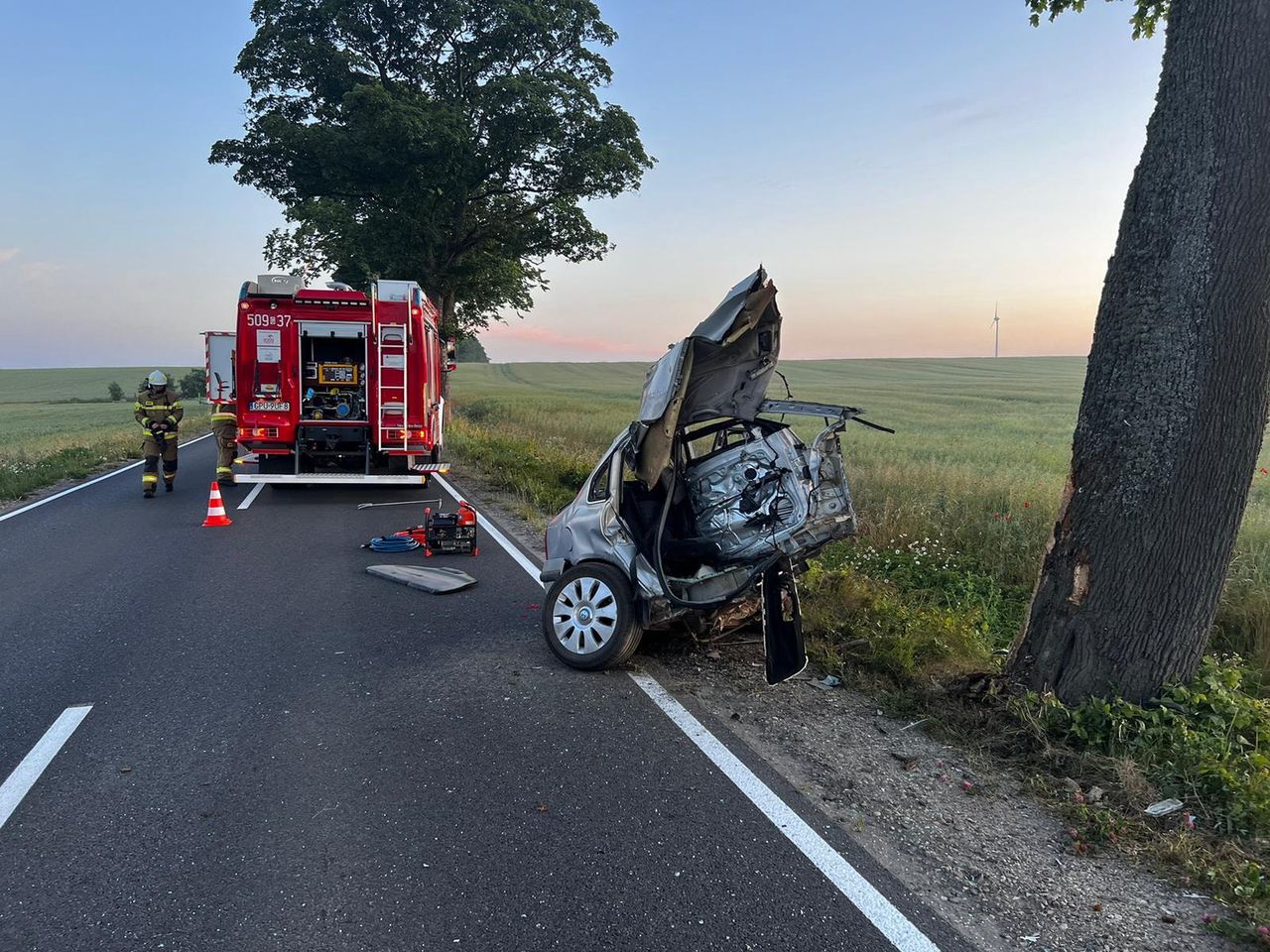 Volkswagena rozerwało na pół