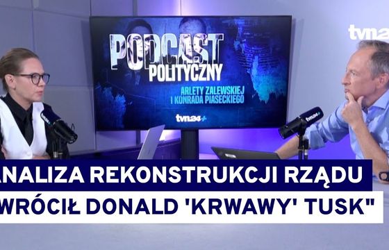 Ruszył remont studia podcastowego TVN24