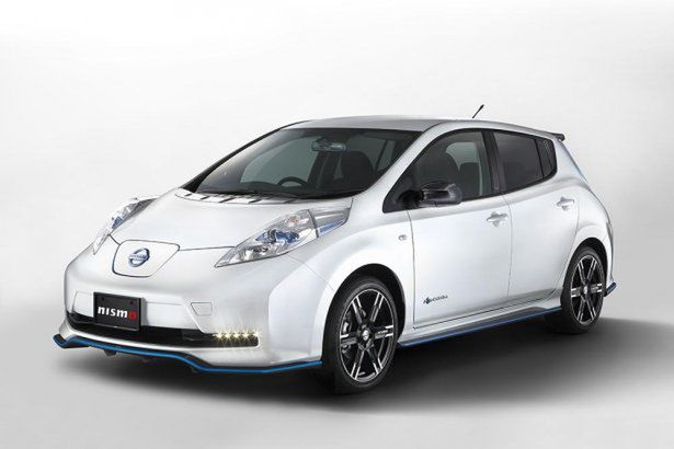 Nissan Leaf z akcesoriami NISMO