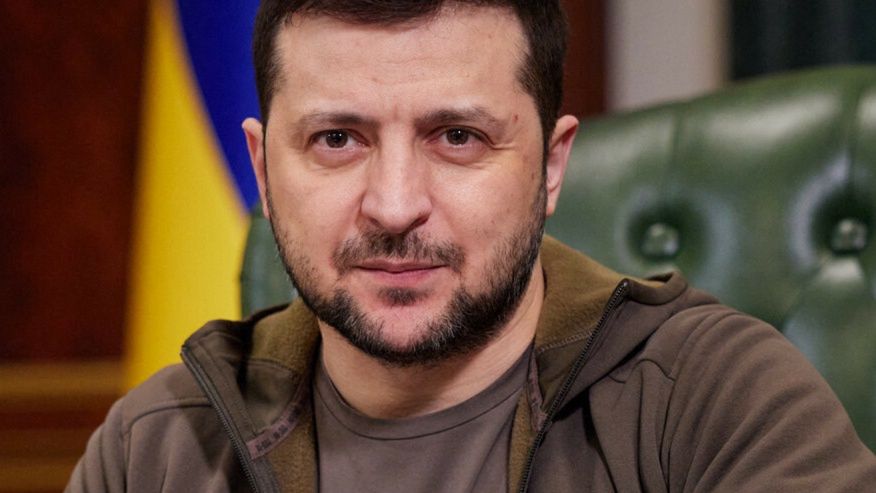 Prezydent Ukrainy Wołodymyr Zełenski 