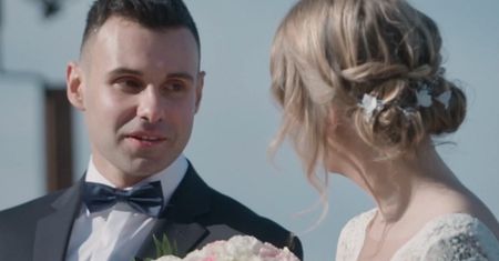 "Ślub od pierwszego wejrzenia". Marcin z kwaśną miną na własnym weselu: "Mam mieszane uczucia"