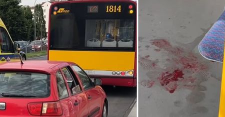 Roztrzaskał głowę w autobusie. Nie żyje