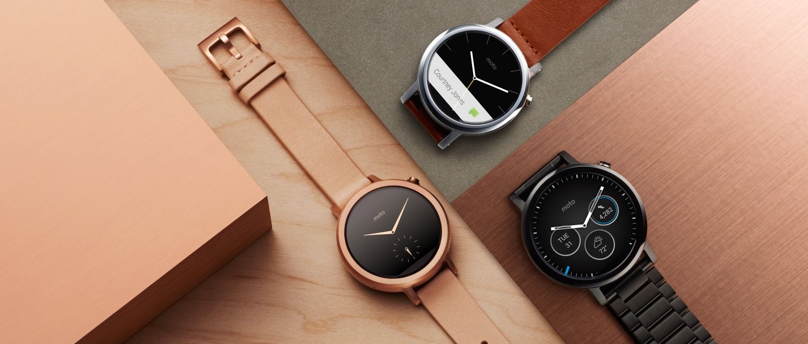 Motorola zaprezentowała Moto 360 w 3 wariantach oraz Moto 360 Sport dla aktywnych 2