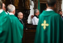 Jarosław Kaczyński spieszył się na mszę. Jego limuzyna złamała przepisy