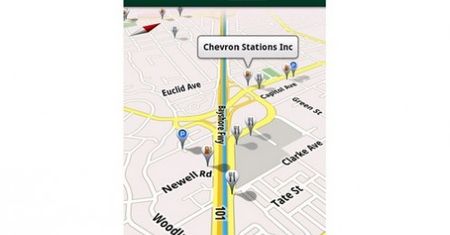 Google Maps Navigation dla Androida 1.6