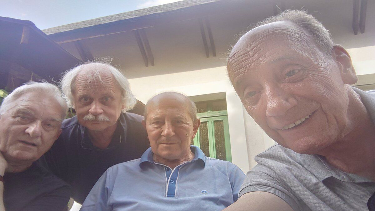 Od prawej Szpakowski, Szaranowicz, Chromik oraz Lenkiewicz