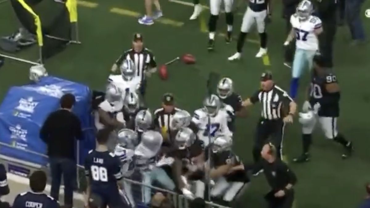 Awantura na meczu NFL 