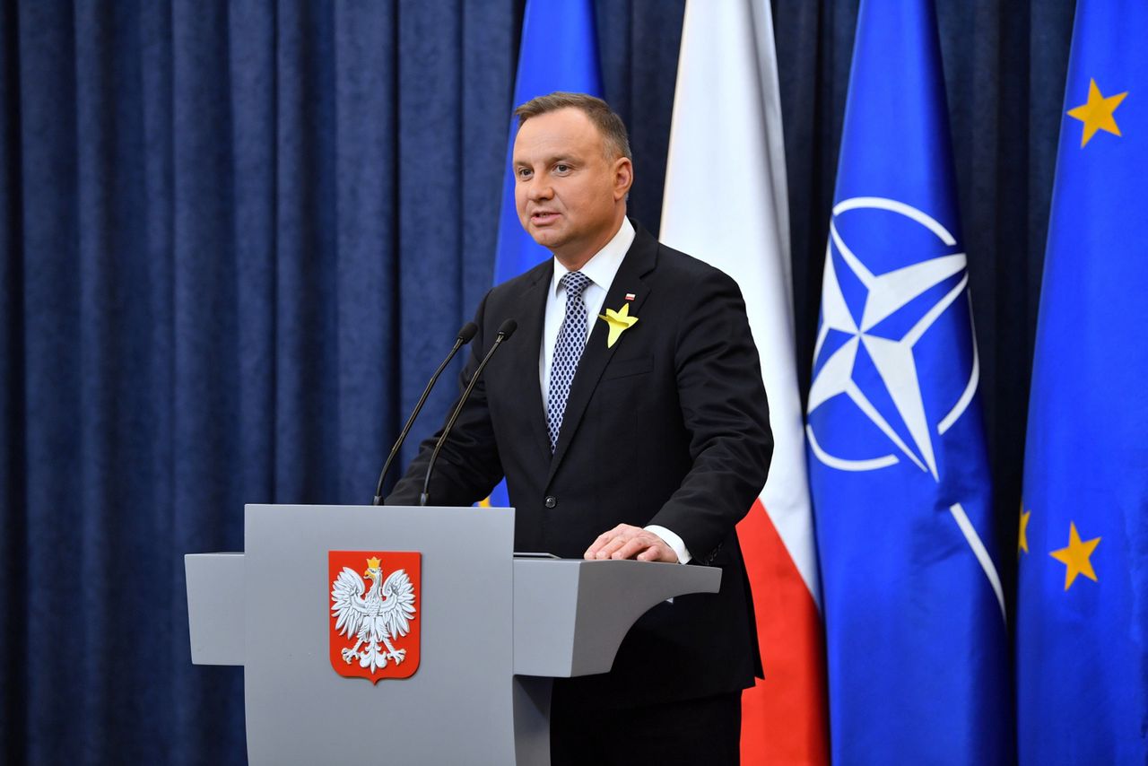 Andrzej Duda rozmawiał z prezydentem Węgier. Przedstawił polskie stanowisko wobec wojny w Ukrainie