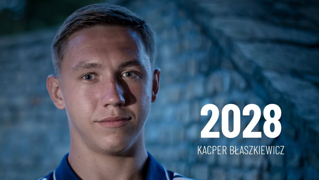 Kacper Błaszkiewicz na dłużej zostanie w Wiśle Płock 