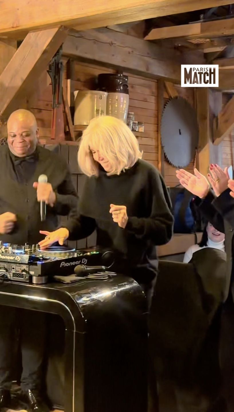 Brigitte Macron szaleje za DJ-ką