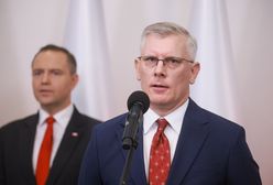 Padło pytanie o słowa Sikorskiego. "Pozdrawiam"