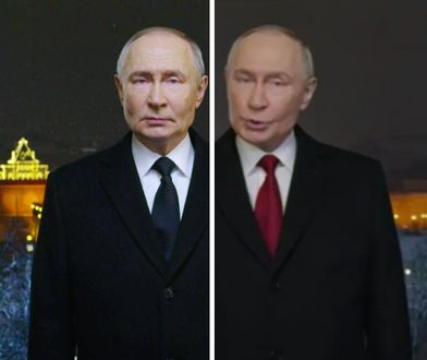 Dwie różne wersje orędzia Putina. Wideo natychmiast zniknęło