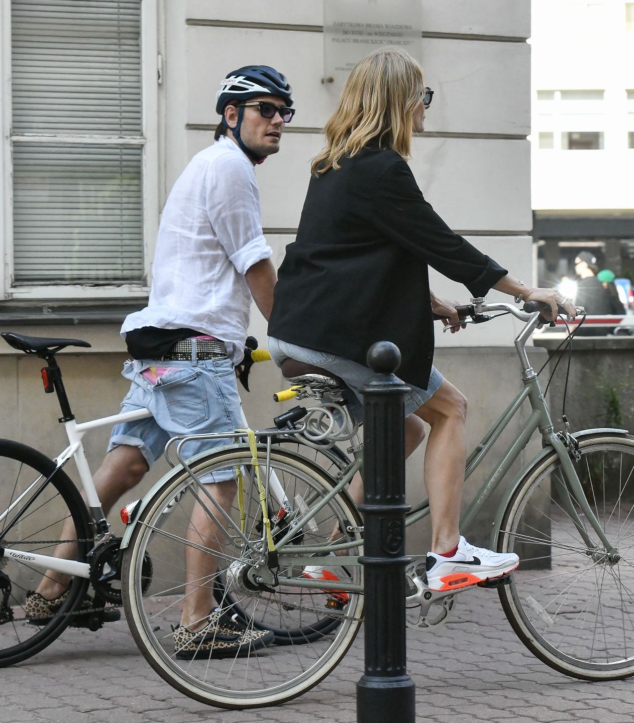 Magdalena Cielecka i Bartosz Gelner na mieście