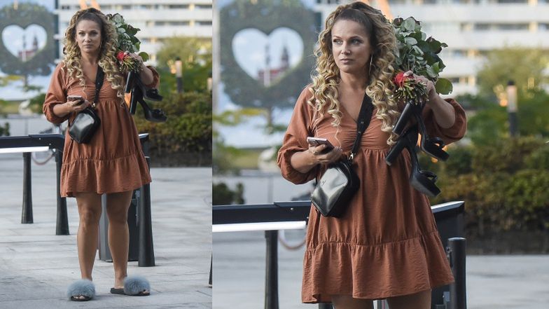 Joanna Liszowska całuje Pawła Deląga zaraz po spaleniu papierosa