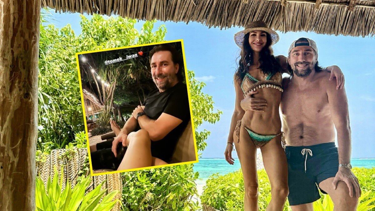 Tomasz Iwan z ukochaną