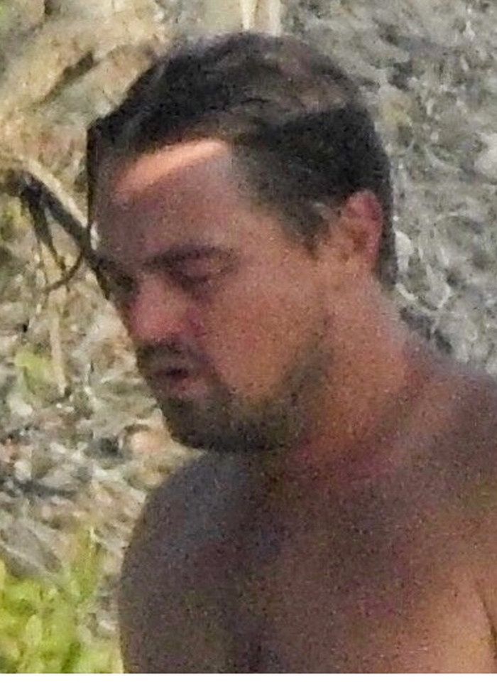 Leonardo DiCaprio smaży się na plaży