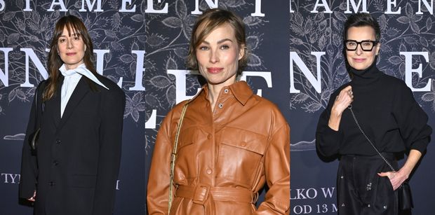 Skromnie odziane gwiazdy zameldowały się na premierze filmu: Danuta Stenka, Maja Ostaszewska, Weronika Książkiewicz... (ZDJĘCIA)