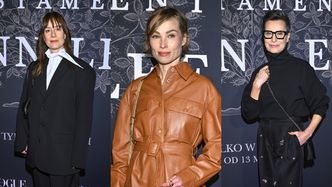 Skromnie odziane gwiazdy zameldowały się na premierze filmu: Danuta Stenka, Maja Ostaszewska, Weronika Książkiewicz... (ZDJĘCIA)