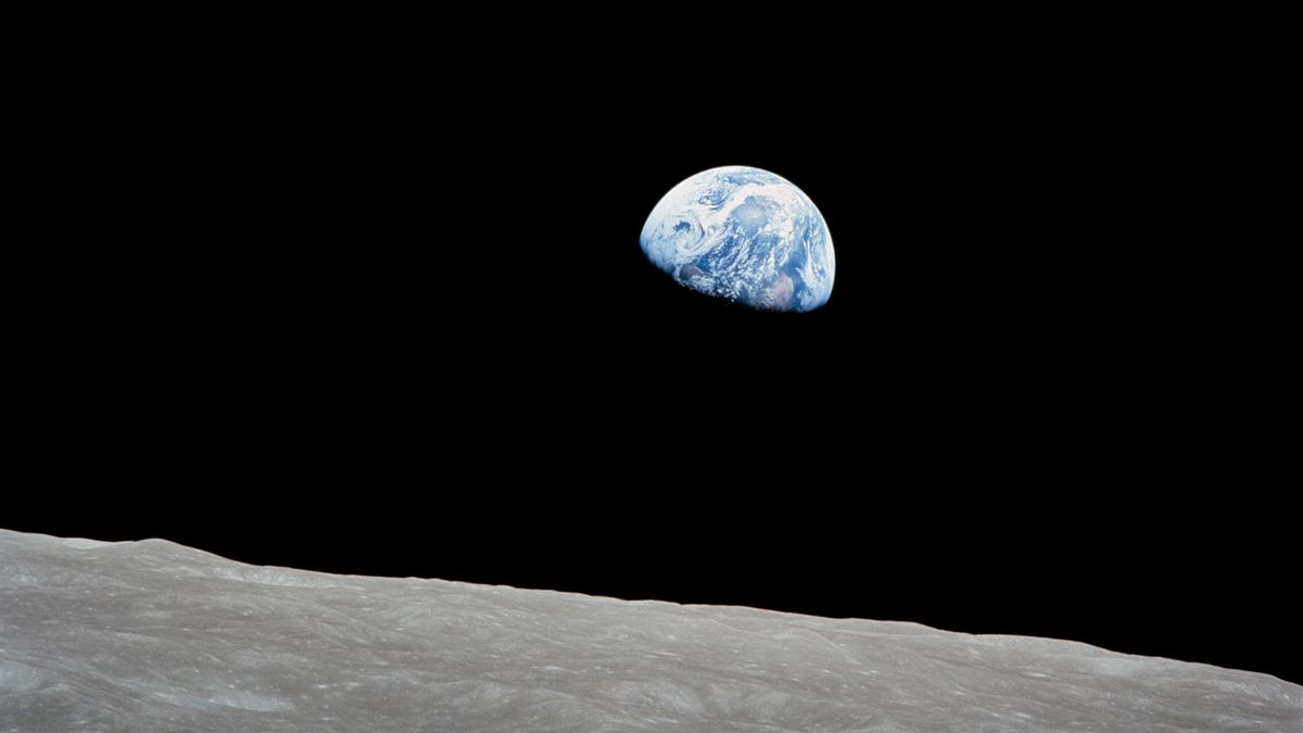 Wiele danych z Księżyca spotkał marny los (Apollo 8, NASA)
