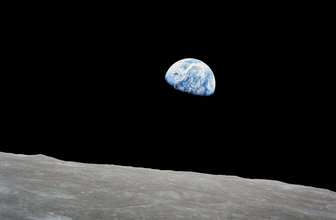 Wiele danych z Księżyca spotkał marny los (Apollo 8, NASA)