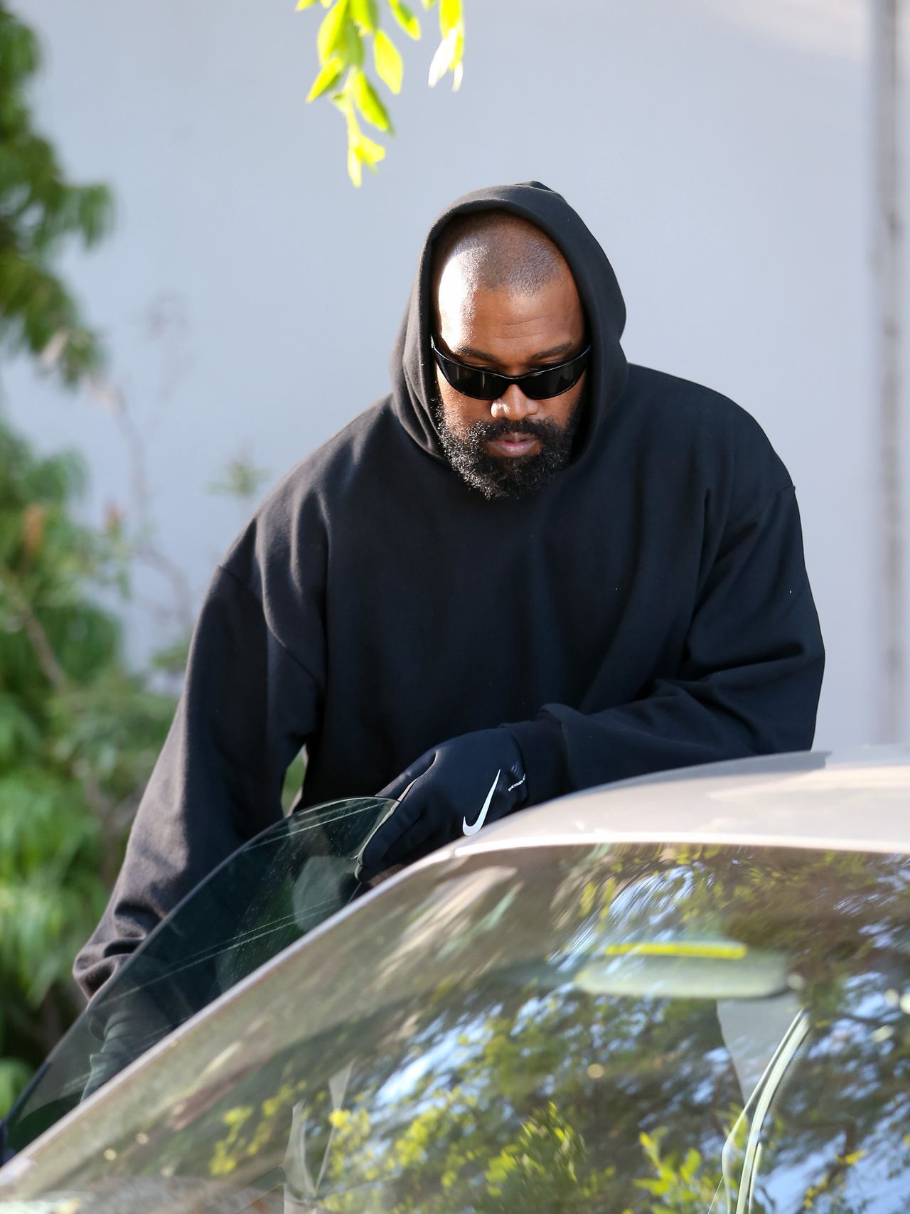 LOS ANGELES, CA - MARCH 22: Kanye West is seen on March 22, 2024 in Los Angeles, California.  (Photo by Bellocqimages/Bauer-Griffin/GC Images)