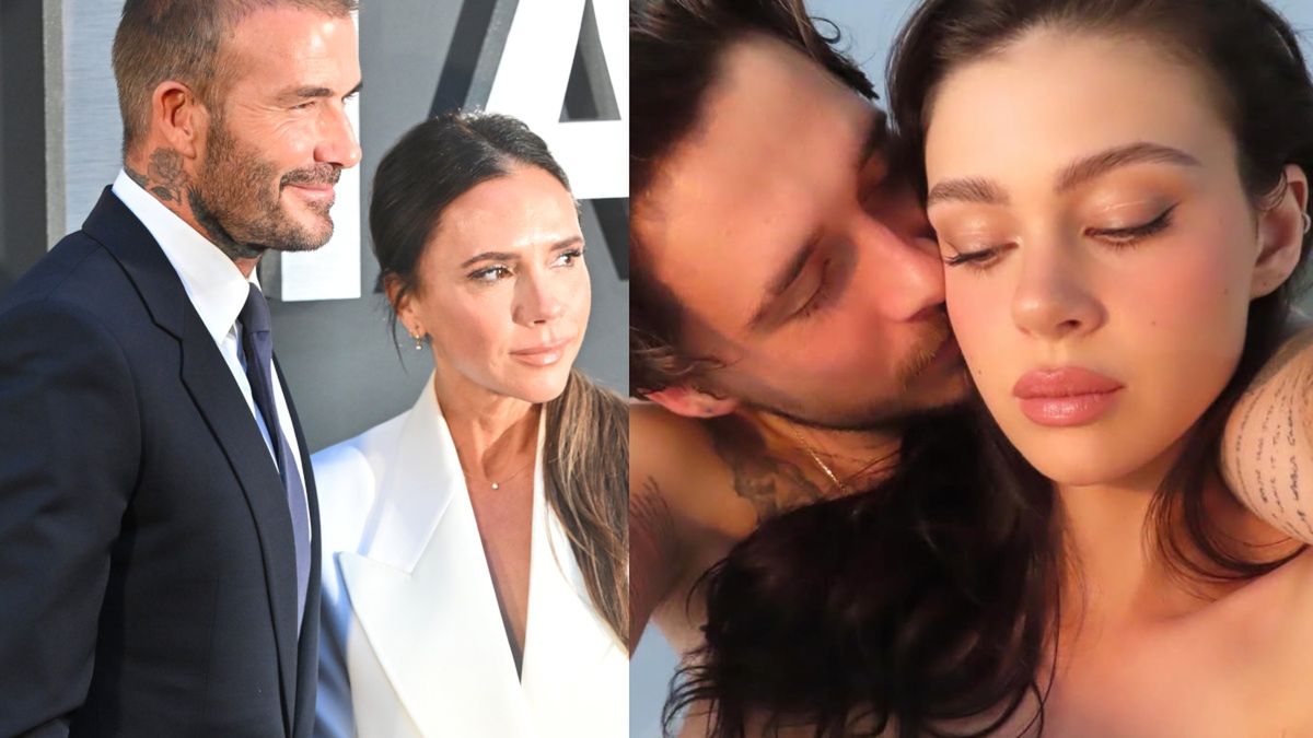 David i Victoria oraz Brooklyn i Nicola Beckhamowie