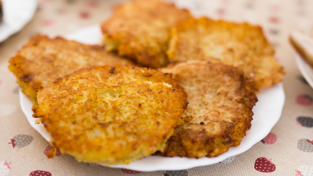 Placki ziemniaczane z rybą