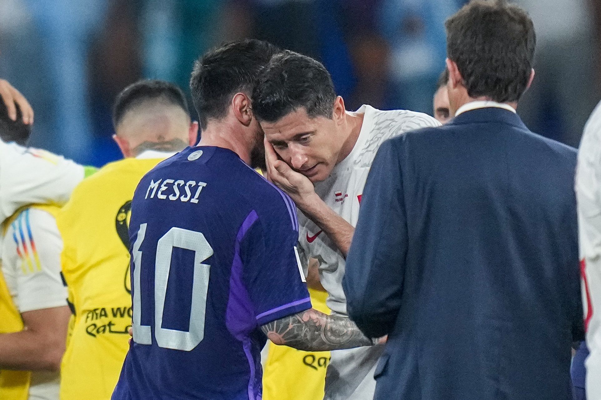 Robert Lewandowski i Lionel Messi
