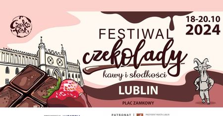 Festiwal czekolady w Lublinie. CZEKO FEST – Najsłodsze wydarzenie roku już za chwilę. Plac Zamkowy wypełni się słodyczami