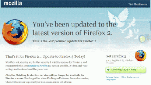 Firefox 2 nie jest już wspierany 1