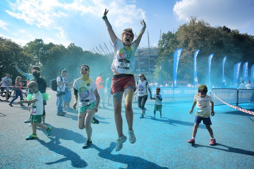 The Color Run: kolejna, warszawska edycja "najszczęśliwszego biegu na świecie" [GALERIA]