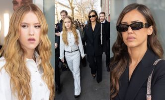 Jessica Alba lansuje 14-letnią córkę na pokazie Fendi w Mediolanie. Wdała się w sławną mamę? (ZDJĘCIA)