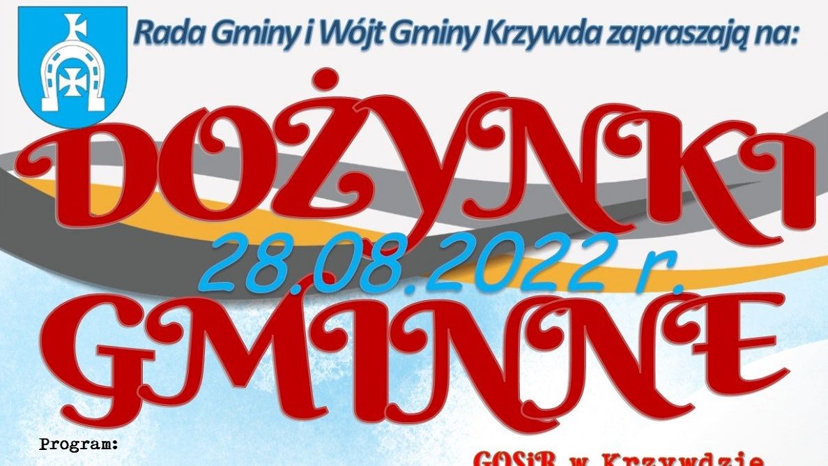 Dożynki Gminy Krzywda 2022