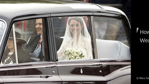 Jak fotografowano ślub pary książęcej? 1