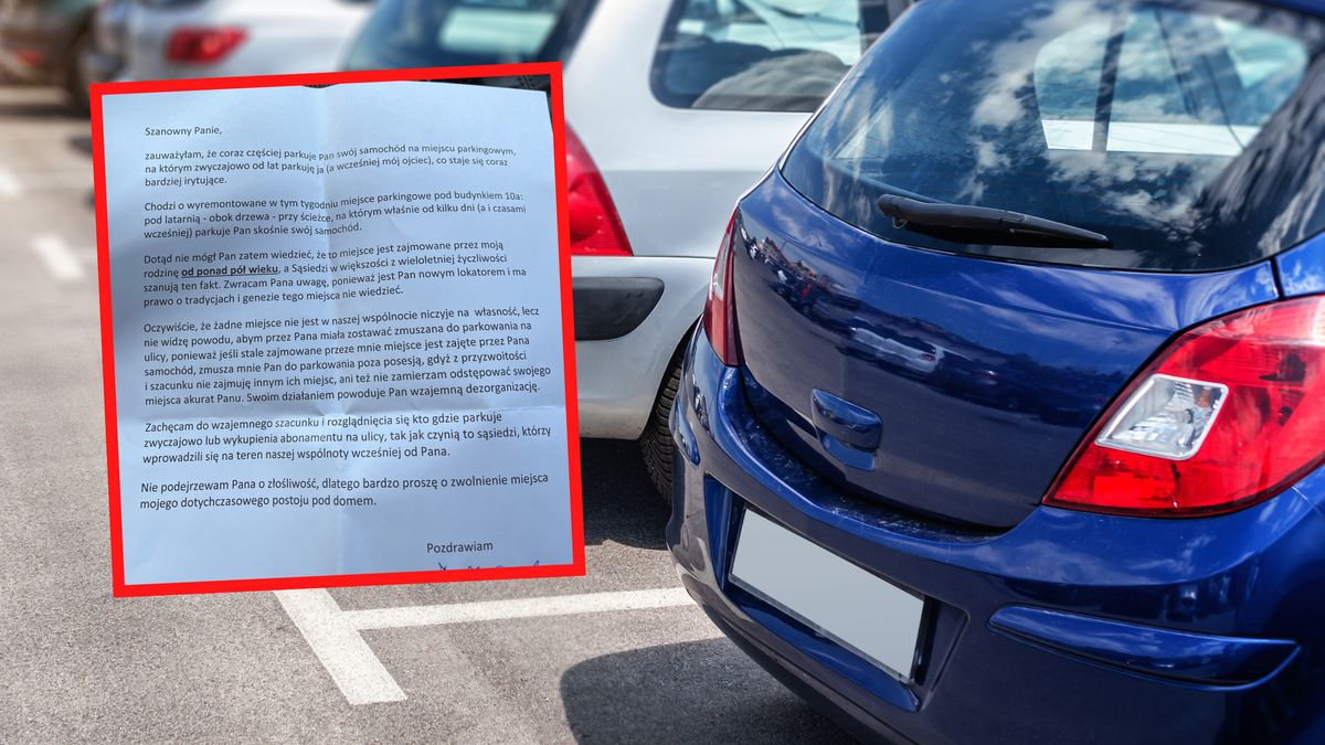 Kierowca dostał zaskakujący list