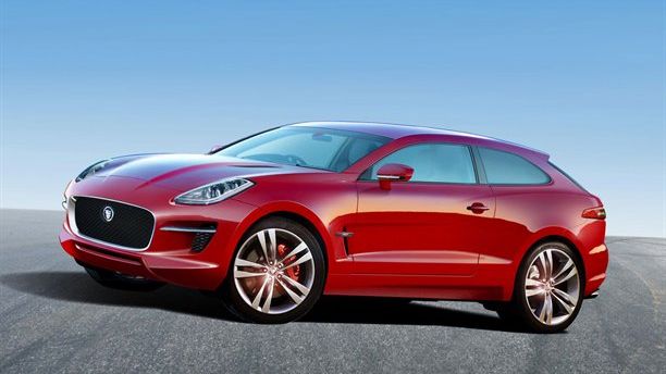 Usportowiony crossover Jaguara - nieoficjalna wizualizacja (źródło: Autocar)