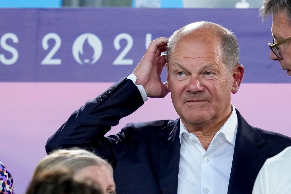 Gospodarka kluczem do wyborów w Niemczech. Na zdjęciu kanclerz Olaf Scholz