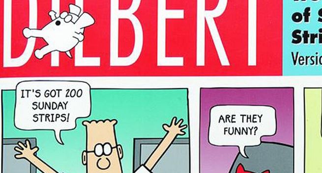 Gazety z USA usunęły komiks „Dilbert”. Przez wypowiedź jego twórcy
