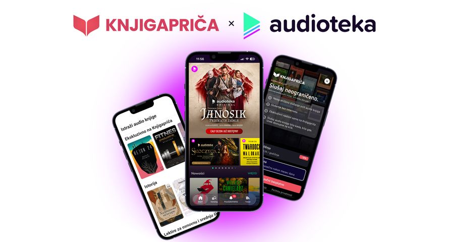 Audioteka przejmuje większość udziałów w serbskiej platformie audiobookowej