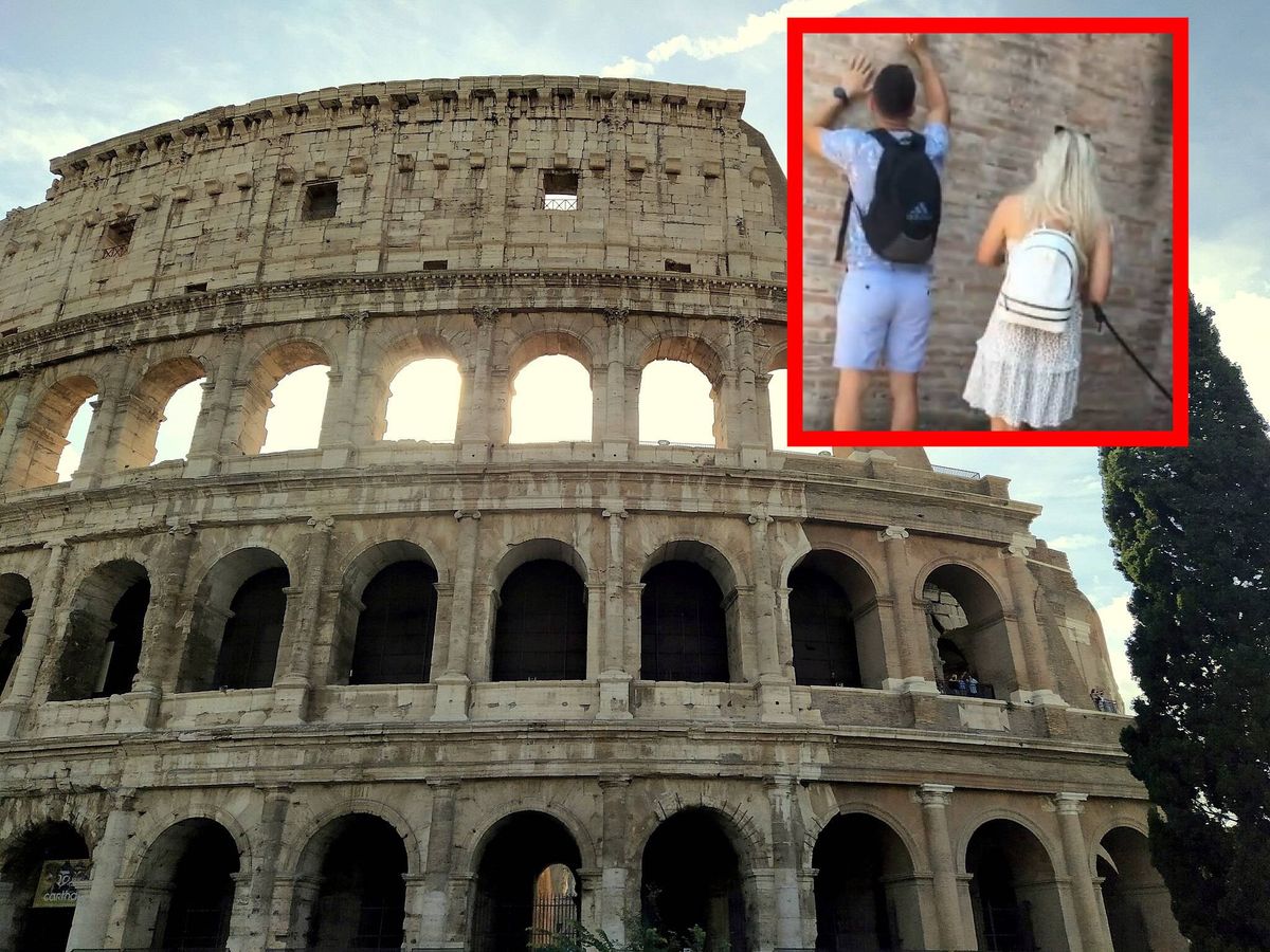 Turyści zniszczyli Koloseum