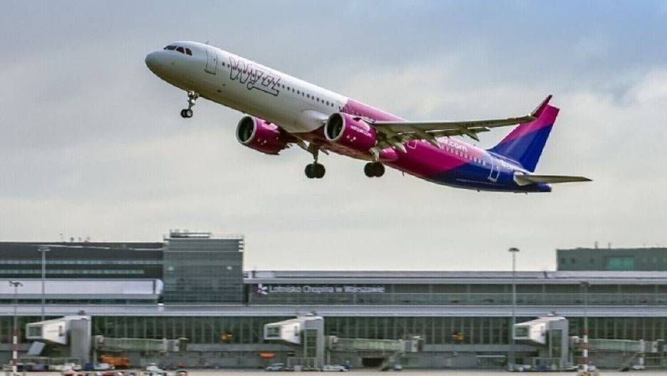 Wizz Air uruchamia nowe połączenie z Lotniska Chopina