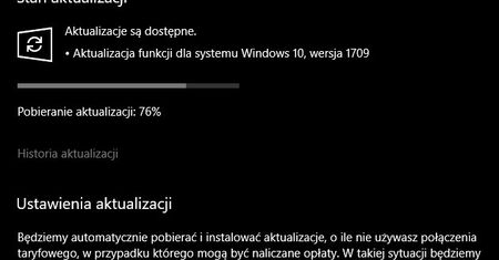 Jak wymusić instalację Windows 10 Fall Creators Update?