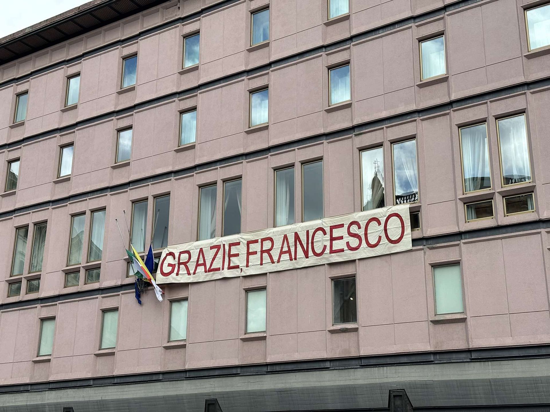 Okolice Bazyliki Matki Bożej Większej w Rzymie.