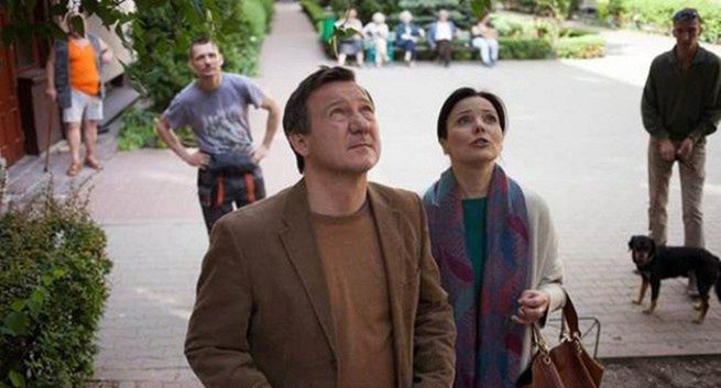 Robert Więckiewicz i Olgierd Łukaszewicz w filmie "Jak pies z kotem"