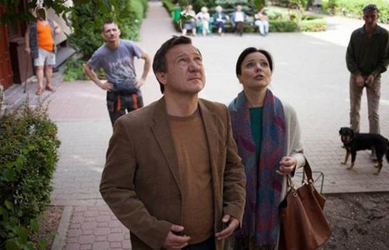 Robert Więckiewicz i Olgierd Łukaszewicz w filmie "Jak pies z kotem"