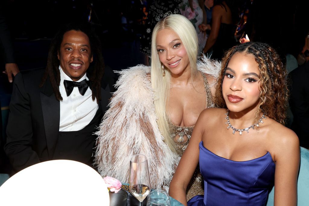 67th Annual GRAMMY Awards - Show
LOS ANGELES, CALIFORNIA - FEBRUARY 02: (L-R) Jay-Z, Beyoncé, and Blue Ivy Carter attend the 67th Annual GRAMMY Awards at Crypto.com Arena on February 02, 2025 in Los Angeles, California.  (Photo by Kevin Mazur/Getty Images for The Recording Academy)
Kevin Mazur
bestof, topix