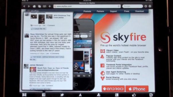 Skyfire dla iPada już niedługo w App Store [wideo] 1